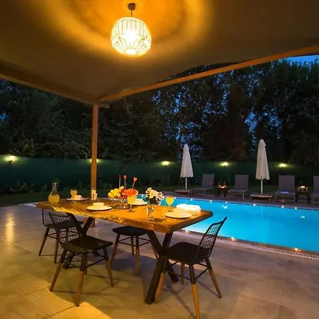 别墅 Luxury With Private Pool And Stunning Garden 费特希耶